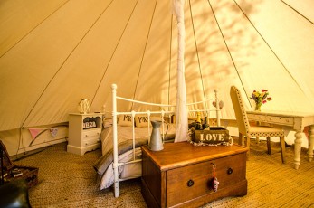 The Bell Tent's Honeymoon Suite