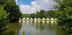 Bell Tents by the lake