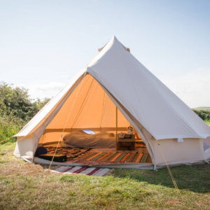 Bell Tent sitting on grass