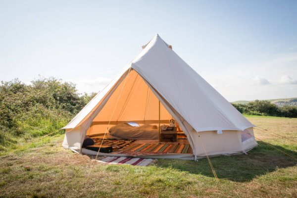 Bell Tent sitting on grass